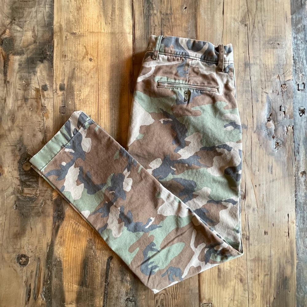 J. Crew 484 Slim-Fit Camouflage Chino Pant